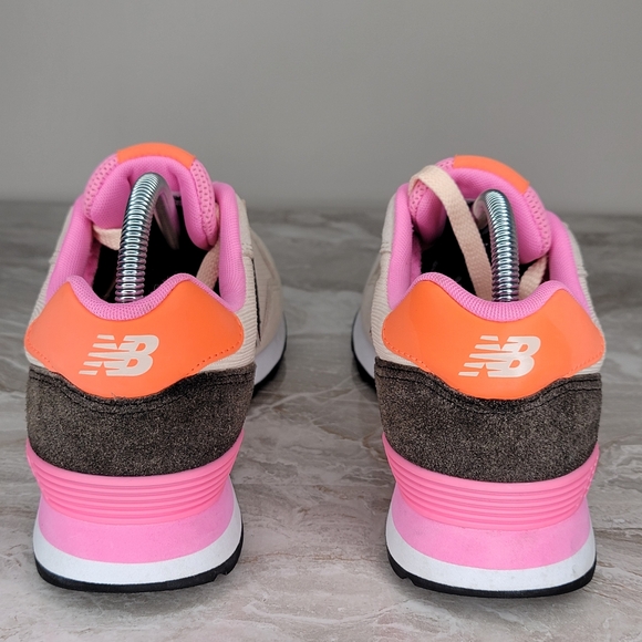 New Balance 515 WL515BS3 Women’s Sneakers Size 10 D Wide – Beige, Hot Pink - Picture 5 of 10